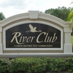 River Club Entrance Sign in Bradenton