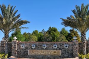 The Lake Club at Lakewood Ranch Entrance Sign