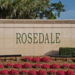 Rosedale in Bradenton Entrance Sign