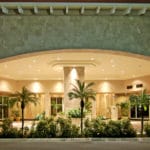100 Central Condos in Sarasota Front Entrance