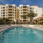 100 Central Condos in Sarasota Pool