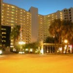 Bay Plaza Condos for Sale in Downtown Sarasota at Night