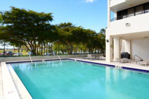 Bay Plaza Condos in Downtown Sarasota Pool
