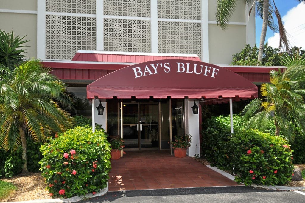 Bays Bluff Condos for Sale | Sarasota Florida 2 Bays Bluff Sarasota Condos Front Entrance