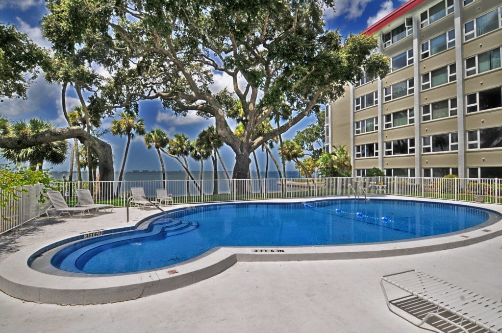 Bays Bluff Condos for Sale | Sarasota Florida 6 Bays Bluff Sarasota Condos Pool