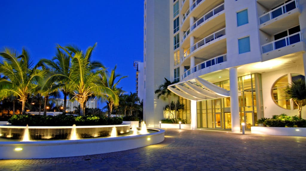 Beau Ciel Sarasota Front Entrance