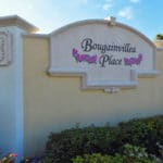 Bougainvillea Place in Ellenton Entrance Sign