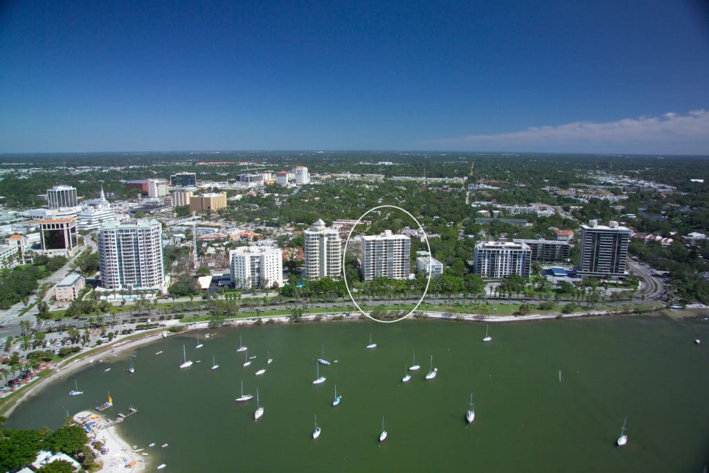 Dolphin Tower in Downtown Sarasota Condos for Sale
