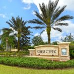 Forest Creek in Parrish Entrance Sign