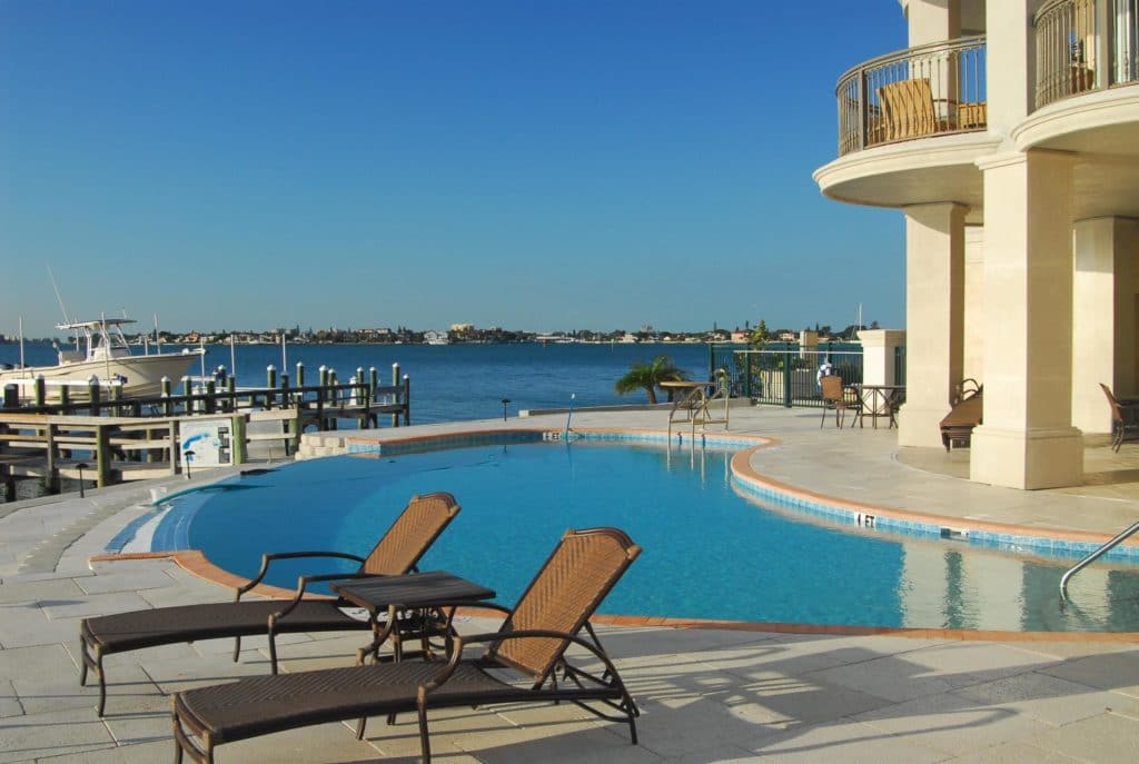 Grande Riviera Condos for Sale | Golden Gate Point Sarasota 6 Grande Riviera in Downtown Sarasota Pool