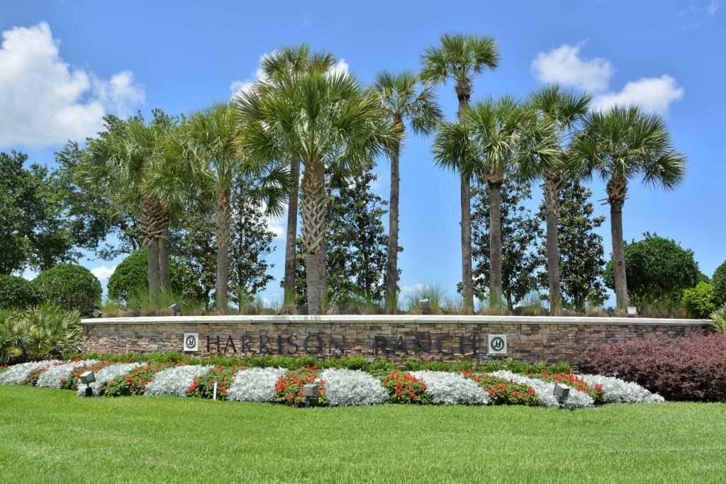 Harrison Ranch Homes for Sale | Parrish Florida 1 Harrison Ranch in Parrish Entrance Sign