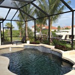 Medallion Home Santa Maria Model at the Inlets in Bradenton - Lanai Pool