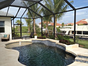 Medallion Home Santa Maria Model at the Inlets in Bradenton - Lanai Pool