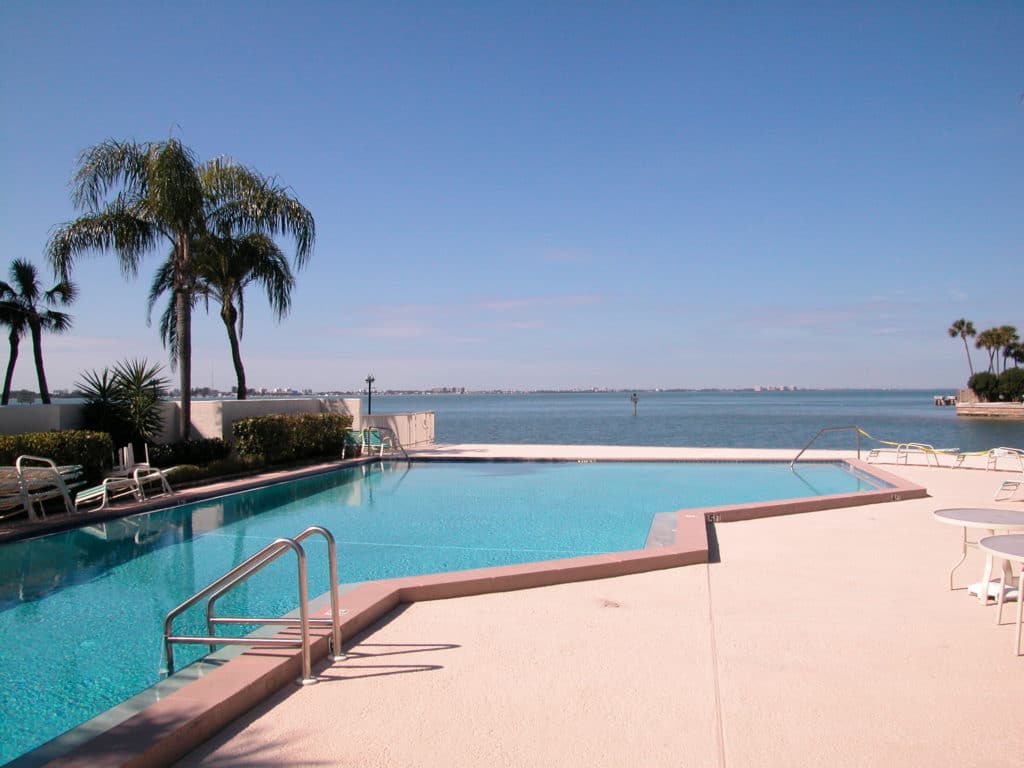 Lawrence Pointe Sarasota Condos for Sale | Downtown Sarasota 9 Lawrence Point in Sarasota Pool