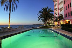 Le Chateau in Sarasota Condos Pool 3