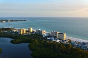 Lido Key Towers South Condos for Sale Aerial