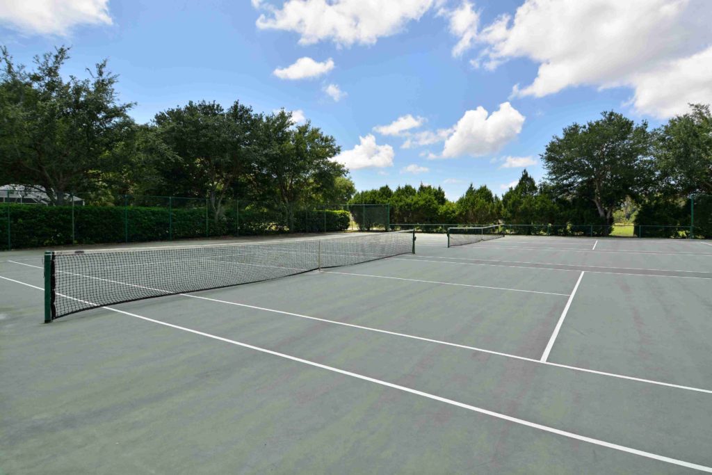 River Woods in Parrish Tennis Courts