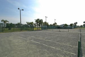 Terra Ceia Bay Club in Palmetto Condos Tennis Courts