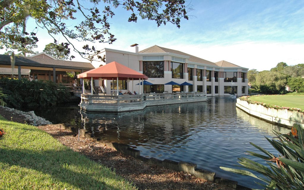The Meadows Sarasota Real Estate | Homes, Villas & Condos 7 The Meadows Country Club in Sarasota Clubhouse