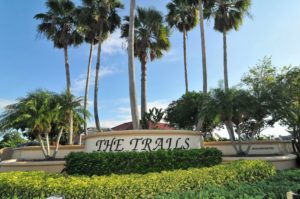 The Trails in Sarasota Entrance Sign