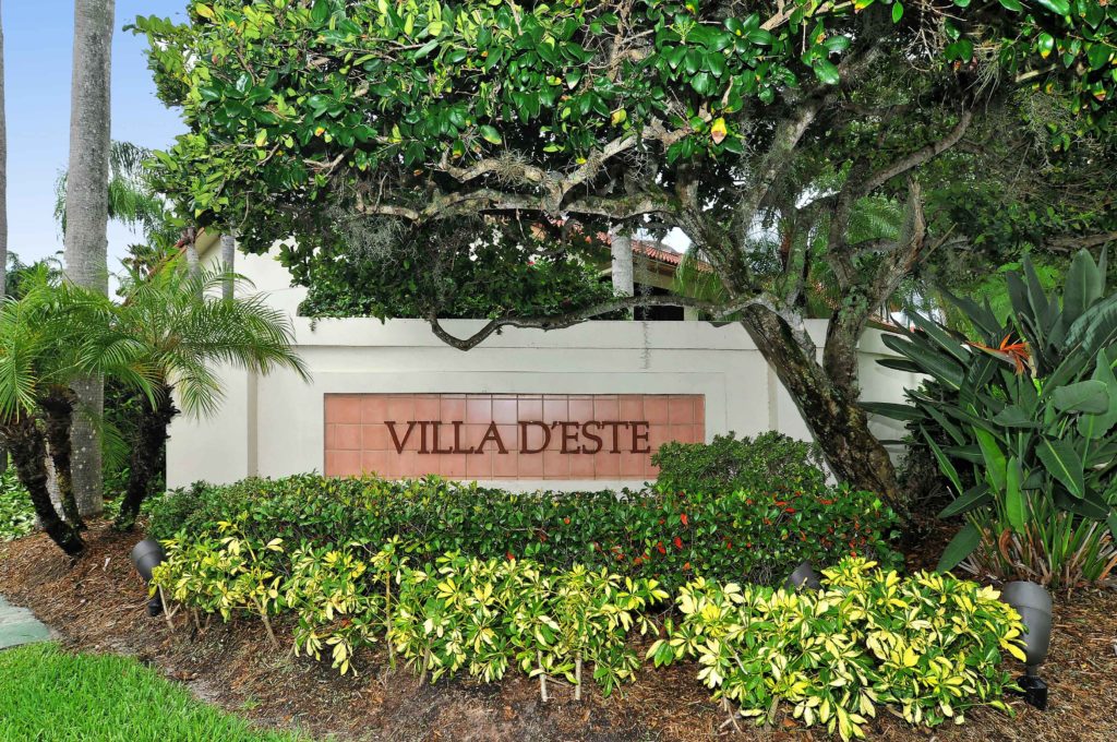 Villa D Este Sarasota Florida Homes for Sale