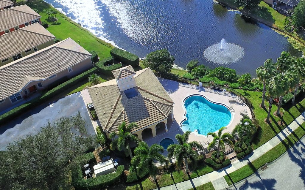 Villa Rosa in Sarasota Aerial