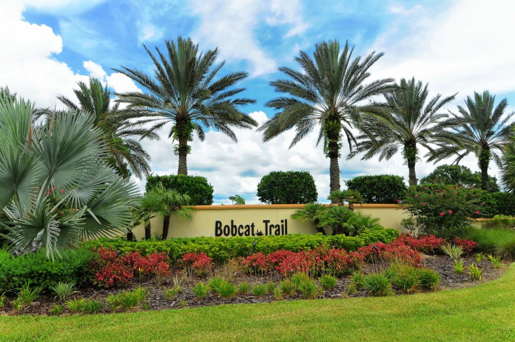 Bobcat Trail Golf Club North Port Entrance Sign