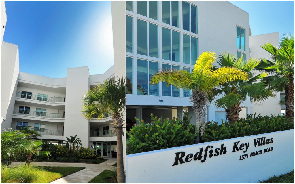 Redfish Key Villas in Englewood Condos for Sale Entrance Sign