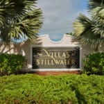 Villas at Stillwater in Englewood Entrance Sign