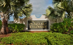 Villas at Stillwater in Englewood Entrance Sign