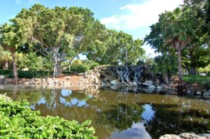 Bird Bay Village in Venice Waterfall