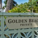 Golden Beach in Venice Entrance Sign