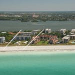 Bay Tree Club in Siesta Key Aerial