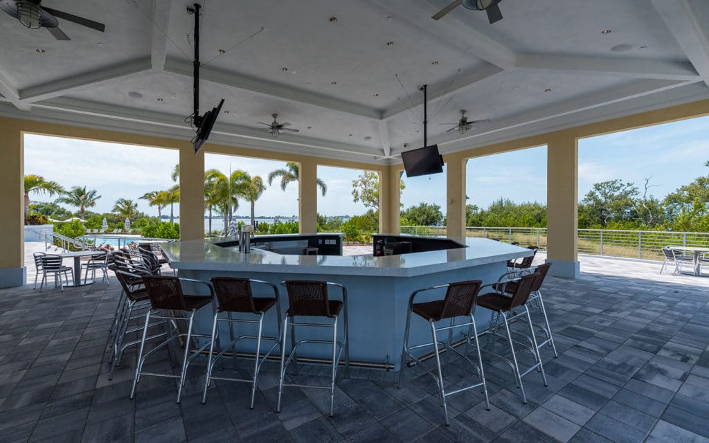 Harbour Isles in Bradenton Outdoor Bar 1