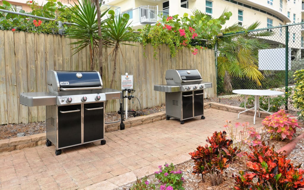 House of the Sun Condos for Sale | Siesta Key Florida 8 House of the Sun in Siesta Key BBQ Area