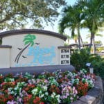 Island Reef in Siesta Key Entrance Sign