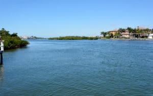 Polynesian Gardens in Siesta Key Intracoastal Waterway