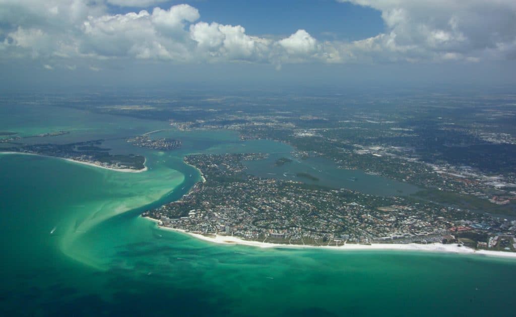 Harbour Towne Condos for Sale | Siesta Key Florida 2 Siesta Key Aerial