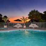 The Crescent in Siesta Key Pool 1