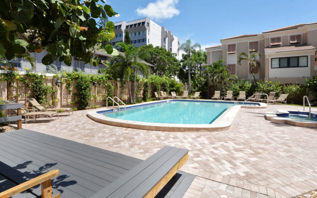 Coquille Condos for Sale | Siesta Key Florida 3 Coquille on Siesta Key Pool
