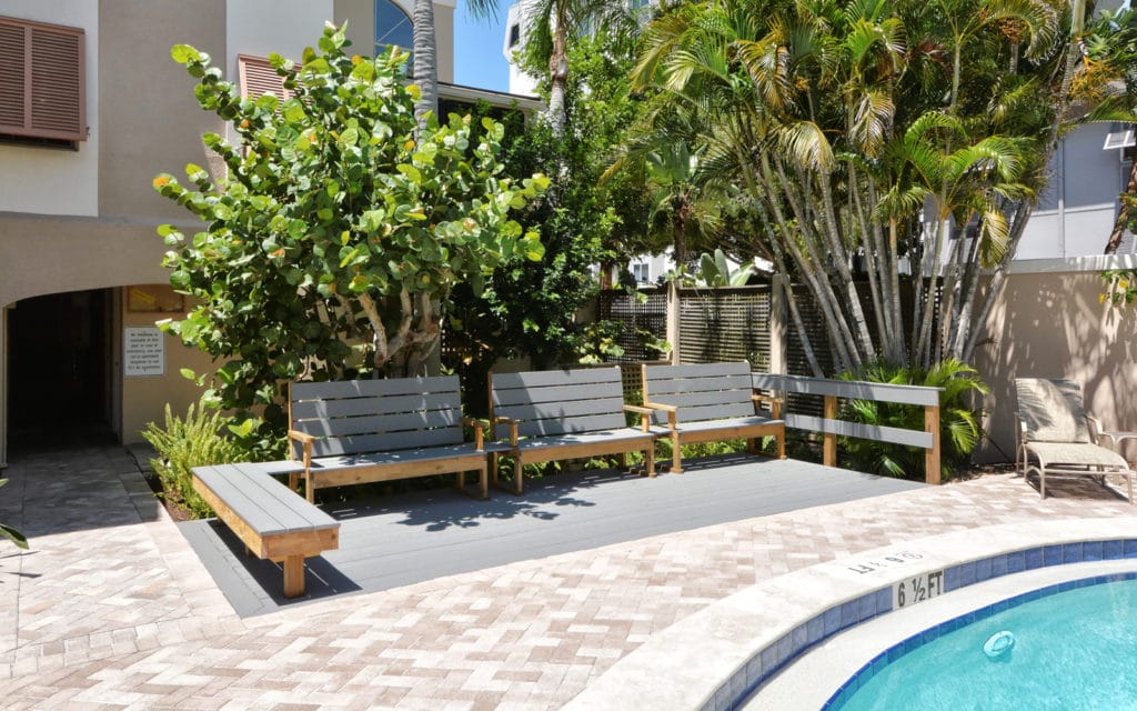 Coquille Condos for Sale | Siesta Key Florida 6 Coquille on Siesta Key Pool 2