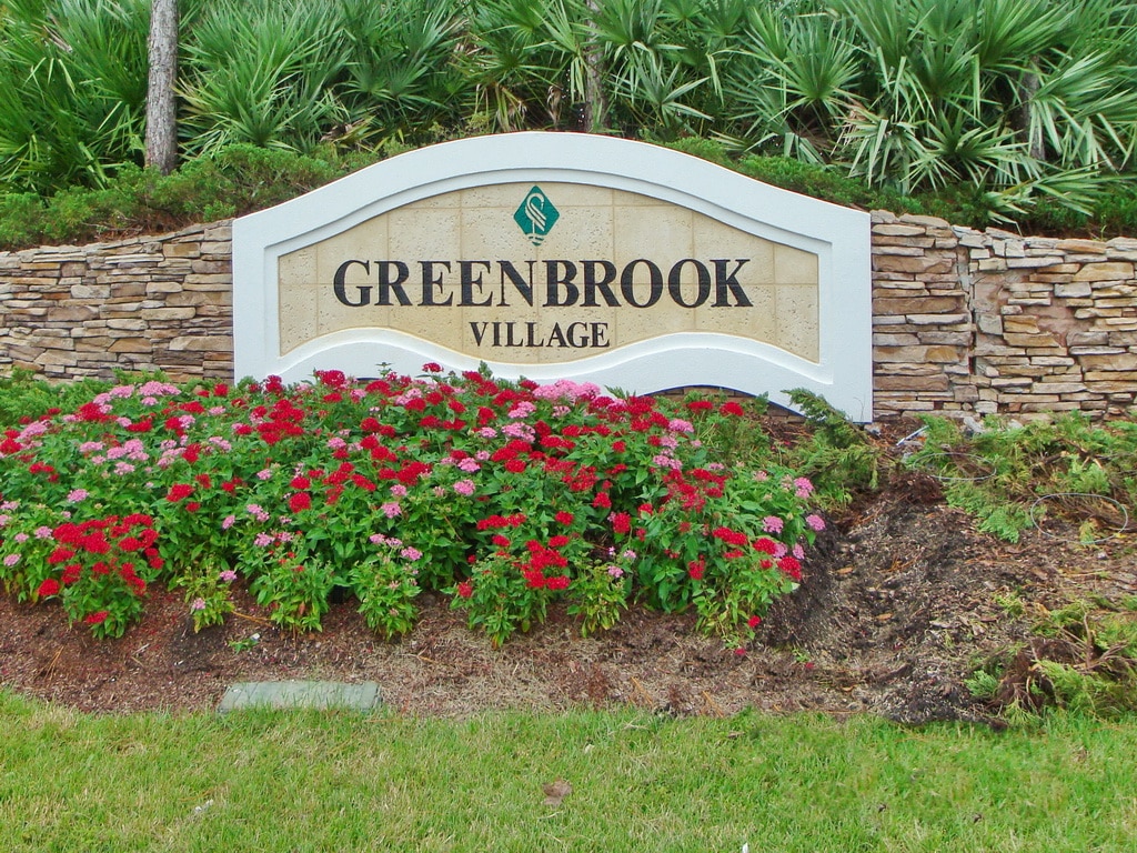 Greenbrook Lakewood Ranch Entrance Sign