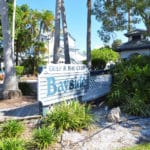 Gulf & Bay Club Bayside in Siesta Key Entrance Sign