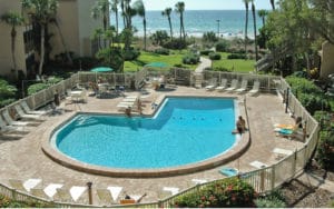 Midnight Cove in Siesta Key Gulfside Pool 1