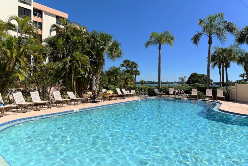 Turtle Bay in Siesta Key Pool