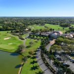 Oaks Golf and Country Club in Osprey Clubhouse Aerial 3