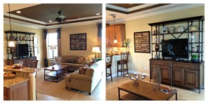 Esplanade at Lakewood Ranch Castello Model Family Room