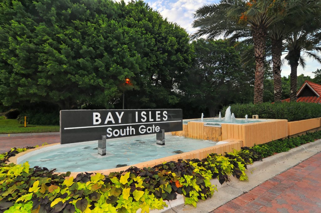 Bay Isles Longboat Key Entrance Sign
