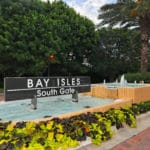 Bay Isles Longboat Key Entrance Sign