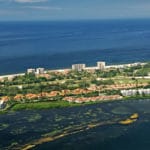 Harbour Oaks in Longboat Key Aerial